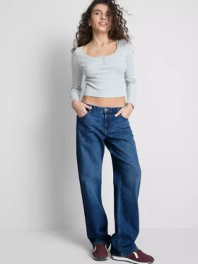 The Primark Scene | Lågmidjade jeans med raka ben