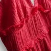 The Primark Scene | Miniklänning med skrynkliga volanger