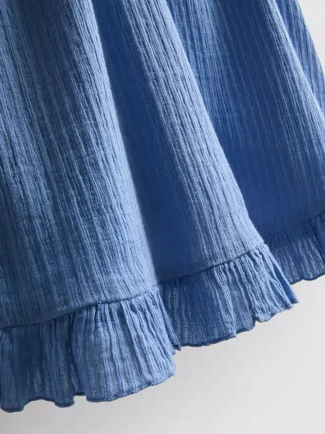 The Primark Scene | Miniklänning med skrynkliga volanger