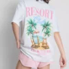 The Primark Scene | Oversized bomullströja i resortstil