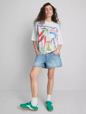The Primark Scene | Oversized bomullströja med Margarita-tryck