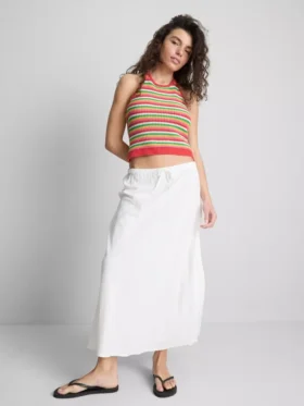 The Primark Scene | Stickad halterneck-top