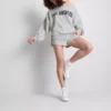 The Primark Scene | Sweatshirt med slogan och bar axel