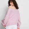 The Primark Scene | Sweatshirt med slogan och bar axel