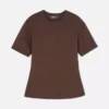 Tight-fit T-shirt i kraftigt tyg