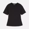 Tight-fit T-shirt i kraftigt tyg
