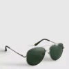 Tonade aviator-solglasögon