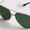 Tonade aviator-solglasögon