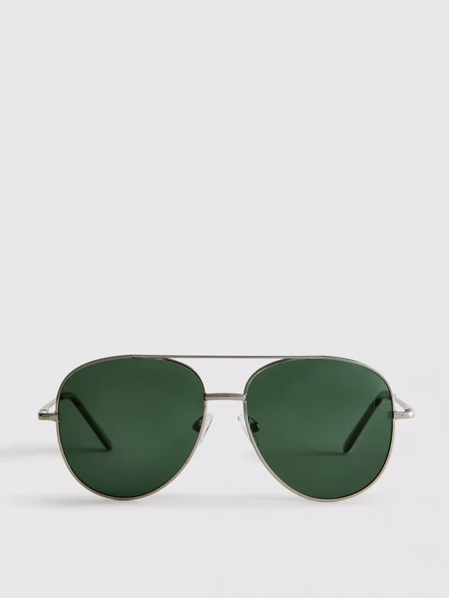 Tonade aviator-solglasögon