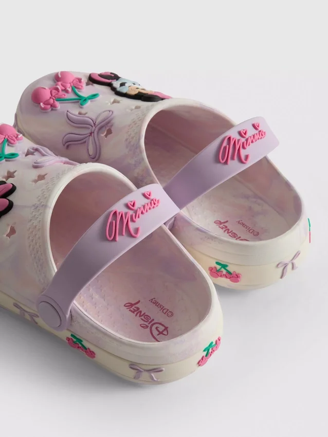 Träskor med Minnie Mouse-motiv från Disney