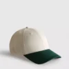 Tvåfärgad basebollkeps