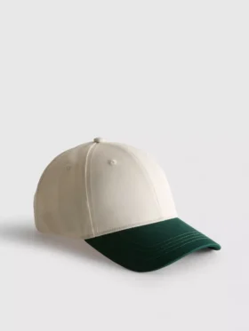 Tvåfärgad basebollkeps
