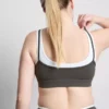 Tvålagers aktiv crop top