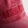 Tvättad broderad basebollkeps