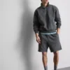 Tvättade shorts med resår