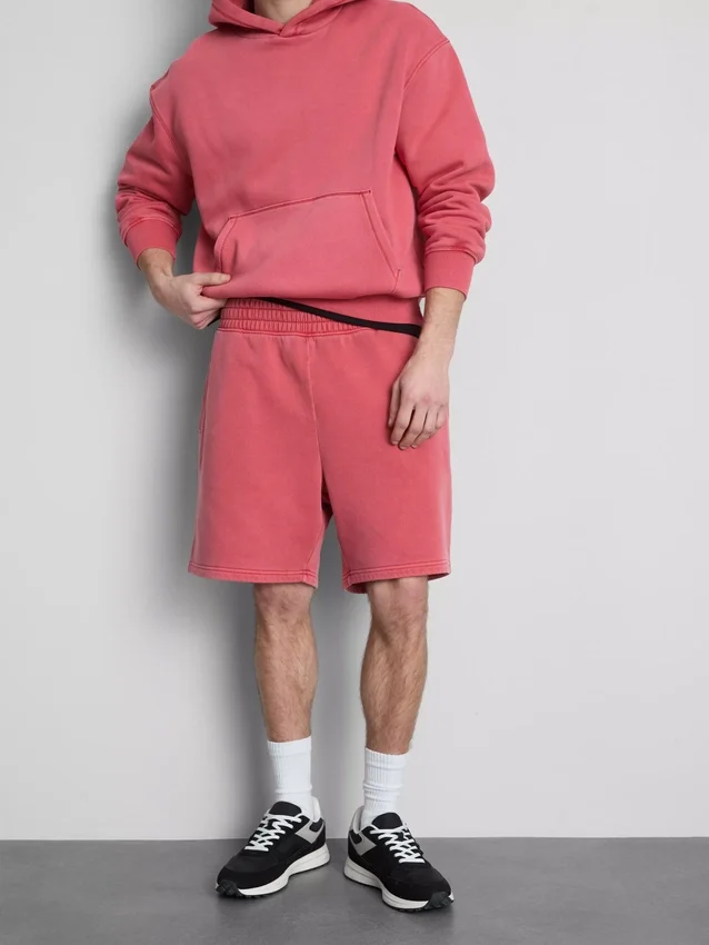 Tvättade shorts med resår