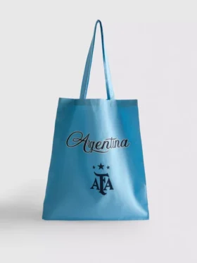 Tygväska med fotbollsmotiv från Argentina