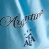 Tygväska med fotbollsmotiv från Argentina