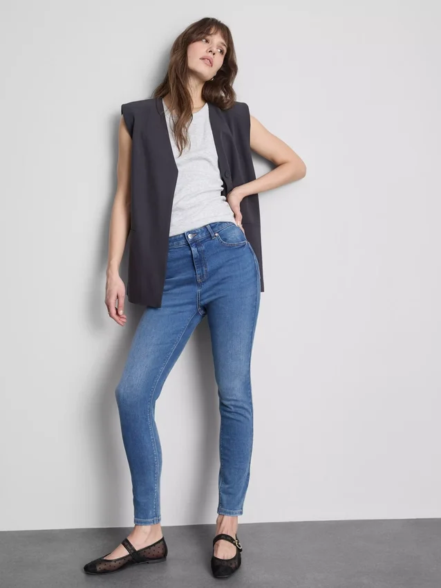 Ultimata skinnyjeans med hög midja