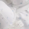 Underklädesset i satin med blommönster och push-up-effekt