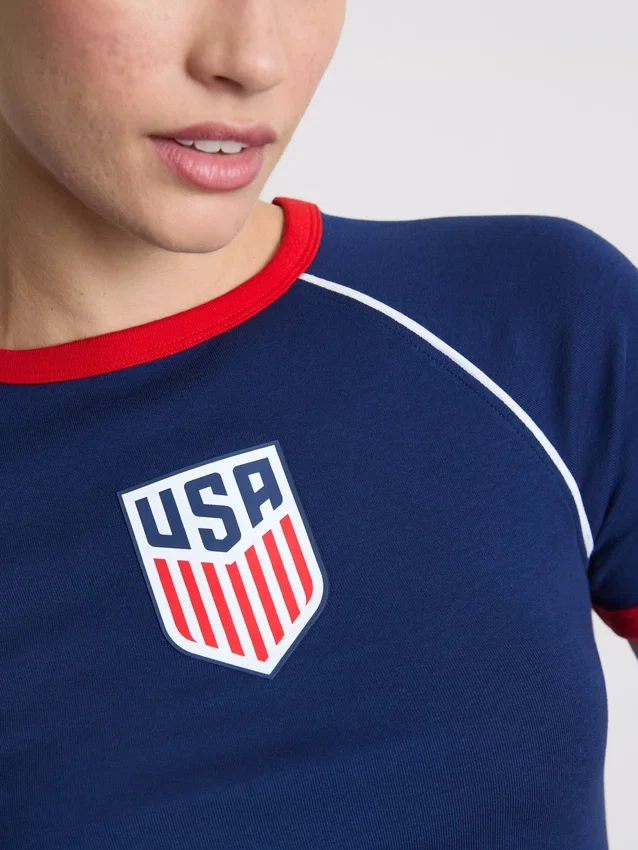 USA-långärmad baby-T-shirt