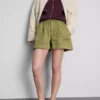 Utility-shorts i bomullsdenim