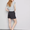 Utility-shorts i bomullsdenim