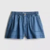 Utility-shorts i bomullsdenim