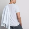 V-ringad, figursydd stretch-T-shirt