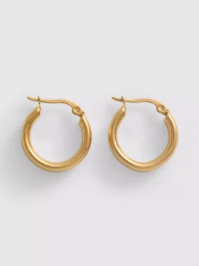 Vattentäta mini-ringörhängen