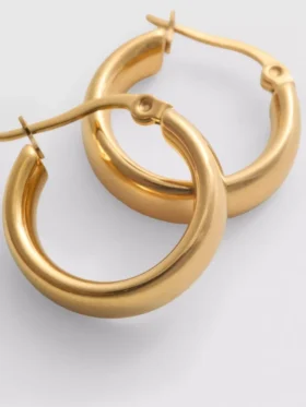 Vattentäta mini-ringörhängen