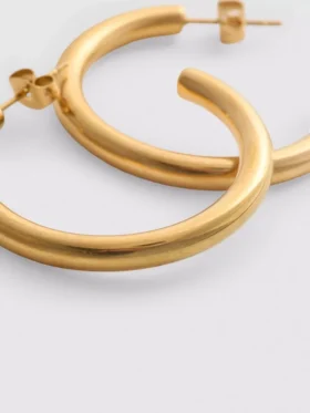 Vattentäta ringörhängen
