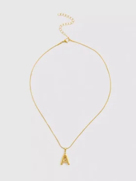 Vattentätt halsband med initialer