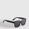 Överdimensionerade solglasögon i cat-eye-stil
