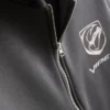 Viper-hoodie med genomgående dragkedja