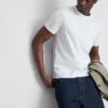 Vit T-shirt med normal passform