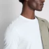 Vit T-shirt med normal passform