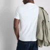 Vit T-shirt med normal passform