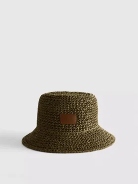 Vävd buckethat