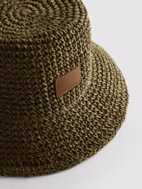 Vävd buckethat