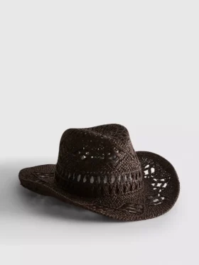 Vävd cowboyhatt