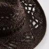 Vävd cowboyhatt