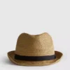 Vävd hatt