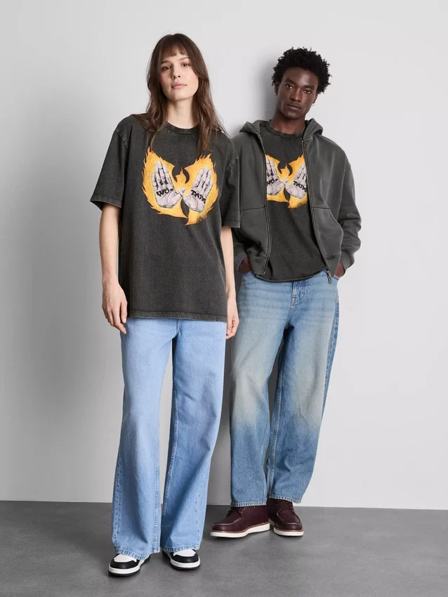 Wu Tang Clan kortärmad t-shirt
