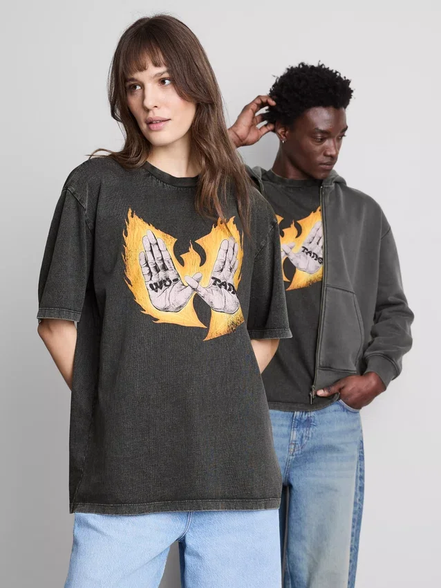 Wu Tang Clan kortärmad t-shirt