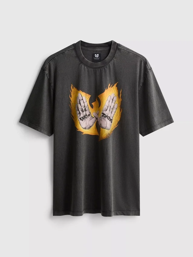 Wu Tang Clan kortärmad t-shirt