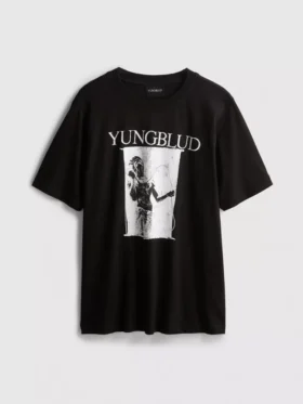 Yungblud kortärmad T-shirt med tryck