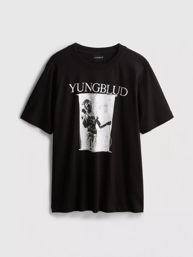 Yungblud kortärmad T-shirt med tryck