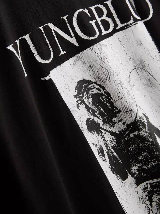 Yungblud kortärmad T-shirt med tryck